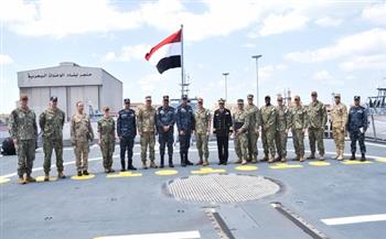 تفاصيل لقاء قائد القوات البحرية المصرية مع نظيره الأمريكي 