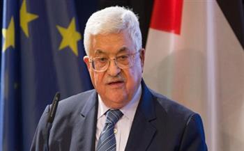 الرئيس الفلسطيني يعزى في وفاة مكرم محمد أحمد