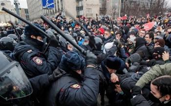 الداخلية الروسية: 6 آلاف شخص شاركوا في احتجاجات غير مرخص لها وسط موسكو