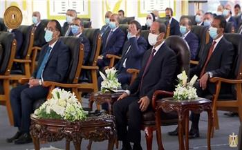 كلمة الرئيس السيسي خلال افتتاح مجمع الوثائق الذكية (فيديو)