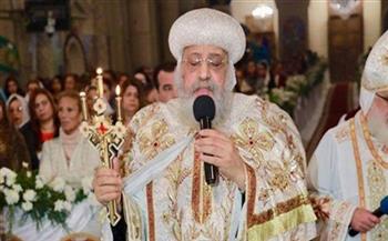 بابا الإسكندرية يترأس صلوات اليوبيل الذهبي  بكنيسة الملاك ميخائيل