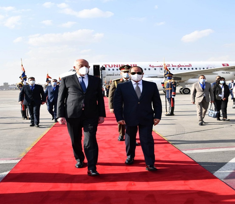 استقبال الرئيس السيسي لنظيره التونسي في زيارة لمصر لمدة 3 أيام (4)