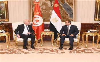 استقبال الرئيس السيسي لنظيره التونسي في زيارة لمصر لمدة 3 أيام (صور)