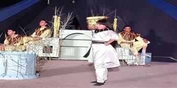 ختام عرض «عروسة القمح» لفرقة سمالوط المسرحية