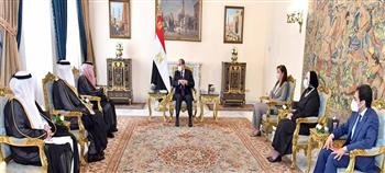 الرئيس يؤكد الدعم الكامل لتعزيز حركة التجارة والمشروعات الاستثمارية بين مصر والسعودية