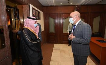 "الجزار" يلتقى وزير التجارة السعودي لبحث فرص التعاون وعرض الفرص الاستثمارية
