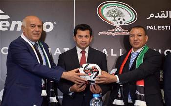 وزير الرياضة يشهد توقيع بروتوكول بين الاتحاد الفلسطيني و"نوفافيرا" 