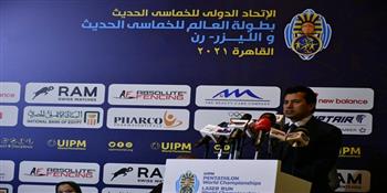 «صبحي» ورئيس الاتحاد الدولي للخماسي الحديث يشهدان المؤتمر الصحفي لبطولة العالم