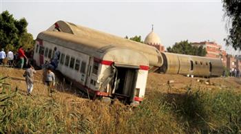 مسئول: خروج قطار 163 روسي عن القضبان بمحطة بنها