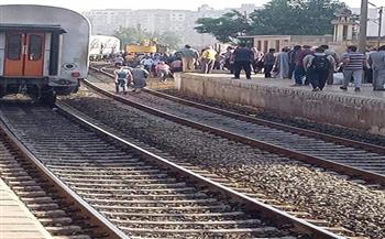 السكك الحديدية: تم التعامل مع حادث قطار بنها ولا إصابات