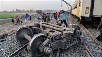 السكك الحديد توضح تفاصيل حادث قطار بنها