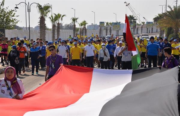 محافظة الإسماعيلية تنظم ماراثون للمشي احتفالا بيوم السياحة العالمي - دار الهلال