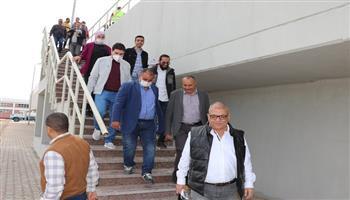 مسئولو الإسكان يتفقدون مشروعات تطوير منظومة الصرف الصحي بمدينة السادات