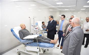 افتتاح وحدة الغسيل الكلوي بمستشفى سوهاج الجامعي الجديد بتكلفة 7 ملايين جنيه