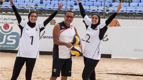 منتخب مصر للسيدات يحصد ذهبية البطولة العربية للكرة الطائرة الشاطئية دار الهلال